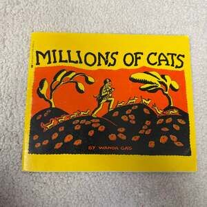 Millions of Cats by Wanda Gag Paperback Book 1956